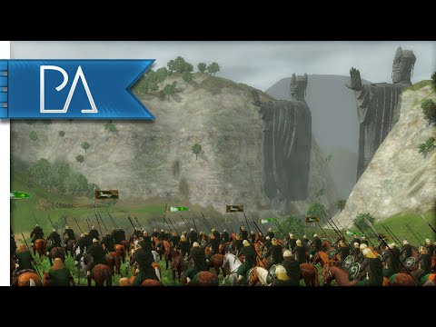 BATTLE AT ARGONATH - Third Age Total War Gameplay