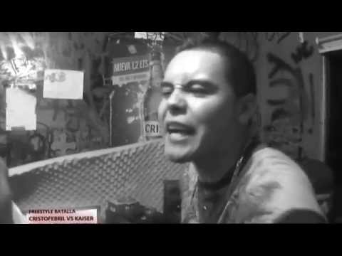 Cristofebril Vs Kaiser - Freestyle Batalla 2013 (Parte 1)