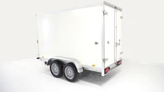 Proline Koelwagen tandemas 300x150x190cm 2800kg video