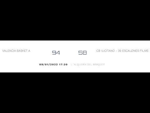 2022-01-09 VALENCIA BASKET A 94-58 CB ILICITANO