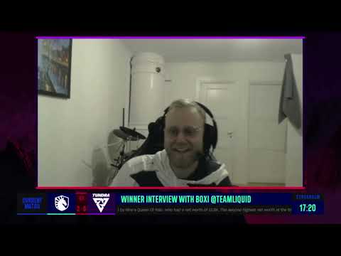 BOXI INTERVIEW AFTER WINNER TEAM LIQUID VS TUNDRA ESPORTS | DPC WEU 2021/22 Tour1: Division I