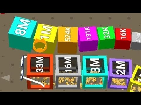 33Million-67 Million Cube arena 2048 best gameplay from world record holder player #highscore #top10