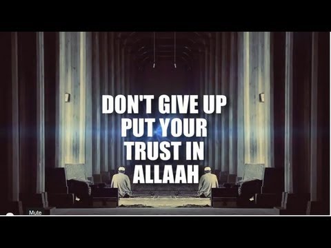 DON'T GIVE UP WHERE THERE IS ALLAH, THERE IS HOPE!  || Shaikh Shafayat Mohamed