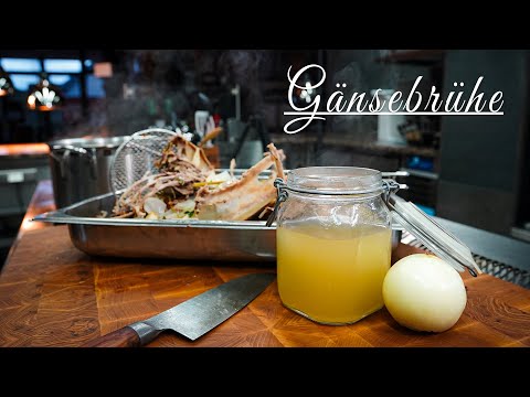 Goose broth - Cooking in the valley