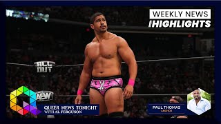 Loud Cheers Erupt as Wrestler Anthony Bowens Proudly Embraces His LGBTQ+ Identity