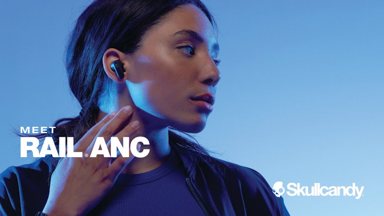 Skullcandy True Wireless In-Ear-Kopfhörer Rail ANC Schwarz