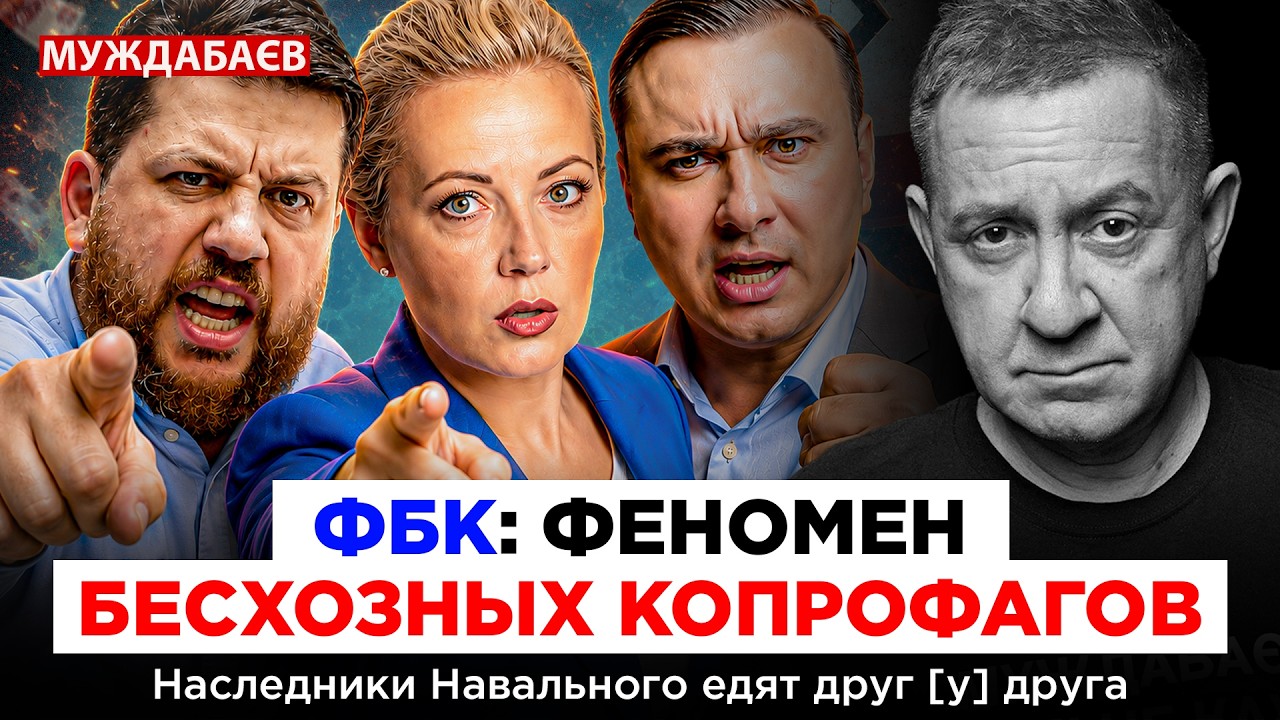 ФБК: ФЕНОМЕН БЕСХОЗНЫХ КОПРОФАГОВ. Наследники Навального аппетитно едят дру
