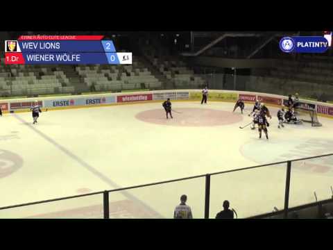 Tor -  WEV Lions / Wiener Wölfe am 14.02.2016 21:00