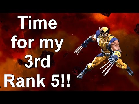 Wolverine to Rank 5!!! Marvel Contest of Champions