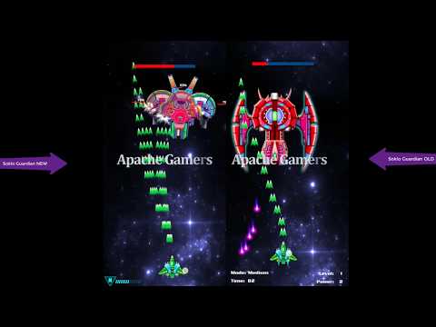 Galaxy Attack: Alien Shooter I Soklo Guardian New & OLD Boss Compare | By Apache Gamers