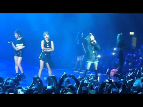 [FANCAM]4MINUTE- Fan Bash Tour, Argentina - Mirror Mirror + Volume Up.