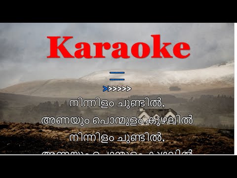 Karaoke - Etho Varmukilin Kinavile - Pookalam Varavayi - By Paapz