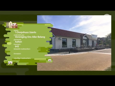 Dorpshuis van het jaar 10 november 2019 - IJzerlo
