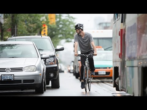 Cycling in the door zone