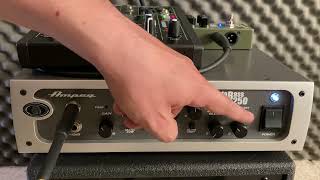 Video thumbnail for Ampeg Portabass 250 by Alejandro Lozano