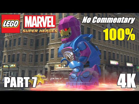 LEGO Marvel Super Heroes (PC) – Part 7 | 100% Full Playthrough [4K No Commentary]