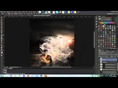 Into the Smoke l CannaDesign Contest Entry l by RevoDesigns l Photoshop Cs6