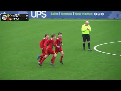 Antrim Rovers v Carniny Youth - Under 13 Fourth Division Cup Final - April 2022