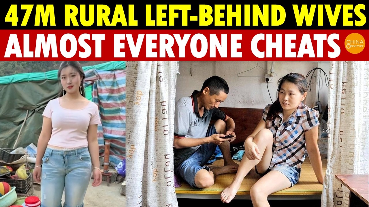 SHOCK! China’s 47M Rural Left-Behind Wives: Almost Everyone Cheats, “Temporary Couples” Everywhere