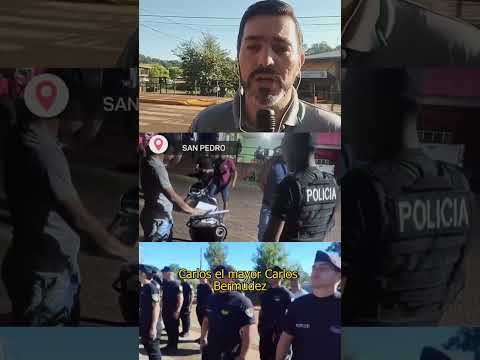 Operativos de alto impacto en San Pedro y la región