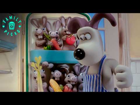 Rabbits Invade Wallace’s Breakfast Table | Wallace & Gromit: The Curse of the Were-Rabbit
