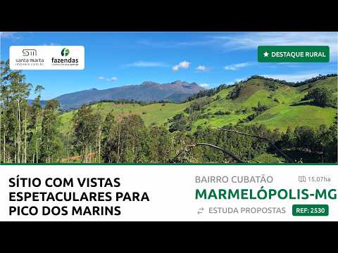 REF 2530 | SITIO IDEAL PARA OLIVEIRAS  | NO ASFALTO - MARMELÓPOLIS - MG