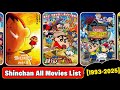 Shinchan All Movies List Hindi Dubbed 1993 2025