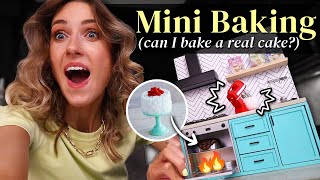 I Tried Baking with MINI KITCHEN GADGETS THAT WORK