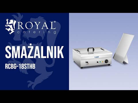 Video - Smażalnik - 18 l - 3200 W - zimna strefa