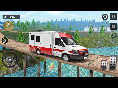 Ambulance Offroad Rescue Simulator - 911 US Emergency Ambulance Driving 3D - Android Gameplay