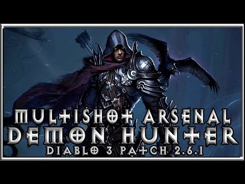 Low Paragon/Ancient Count OK! Multishot Demon Hunter - Diablo 3 Builds Patch 2.6.1