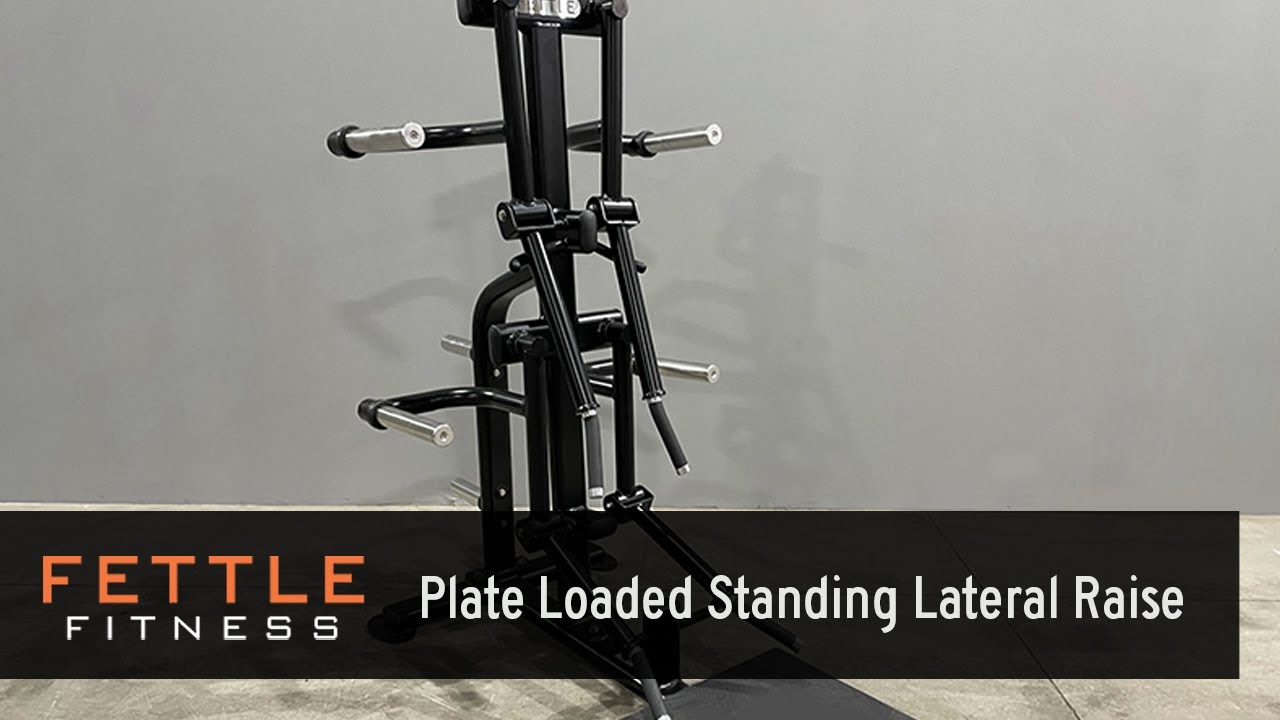 23515 -- Fettle Fitness Plate Loaded Standing Lateral Raise