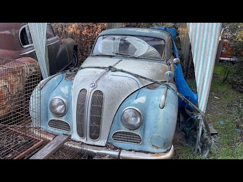 Thumbnail for Barn Find! 15 Forgotten Collector’s Cars including Mercedes Pagoda, BMW E9, VW Bus, Muscle Cars by Mercedes p, BMW, video, Mercedes-Benz, Car, Truck, Sedans, BMW E9, Muscle car, vide, Bus