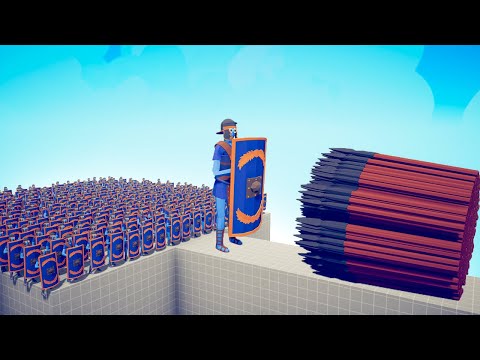 100x SHIELD BEARER vs EVERY GOD - TABS | Totally Accurate Battle Simulator 2022