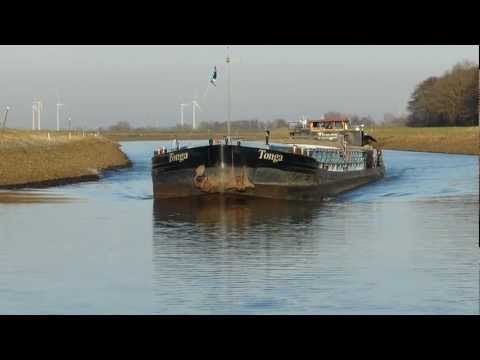 Binnenschiff TONGA auf der Hunte