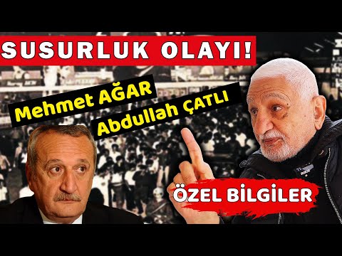 THE INCIDENT WITH MEHMET AĞAR, ABDULLAH ÇATLI AND AKCAN KOÇOĞLU!