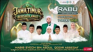 JAWA TIMUR BERSHOLAWAT BERSAMA HABIB SYECH BIN ABDUL QODIR DALAM RANGKA HARI JADI KE 81 PROV. JATIM