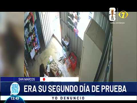 Era su segundo día de prueba pajapita San Marcos