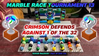 Marble Race Tournament 13: Crimson Defends Against 1 Of The 32 Trailer