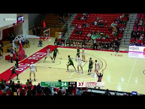 Highlights: Men's Basketball at Cornell, Feb. 17, 2023