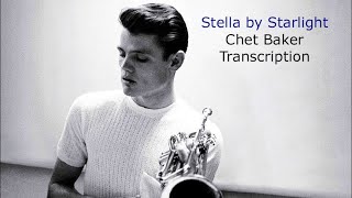 Stella by Starlight  Chet Baker's (Bb) Transcription. Transcribed by Carles Margarit.