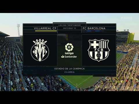 FIFA 23 | Career | Season 2022/2023 | Primera Division | Matchday 10 | Villarreal CF vs. Barcelona