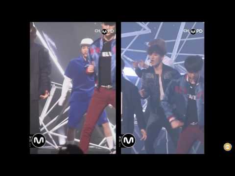 150409 EXO 엠카운트다운 MPD직캠_CALL ME BABY (시우민+백현) James LgPilkington