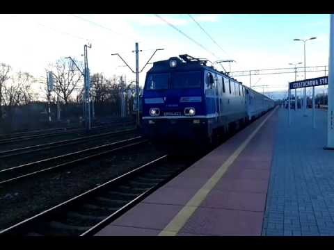 EP09-023 IC 6306 MALCZEWSKI Wrocław Główny - Przemyśl Główny na stacji Częstochowa Stradom