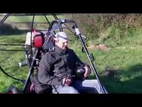 Motorschirm Trike: Start, Flug, Landung