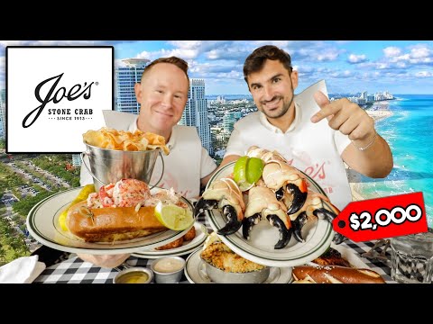 Eating 20 Of The MOST POPULAR Dishes at MIAMI's Most Iconic Seafood Restaurant! 🦀🦞🦐