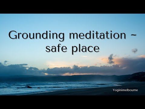 Grounding meditation | Safe place visualisation | 12min