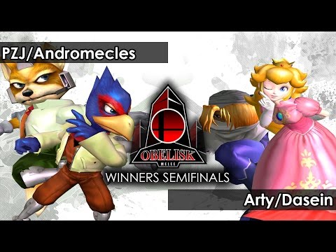 Melee: PZJ/Andromecles V Arty/Dasein - Obelisk 34 Tournament SSBM