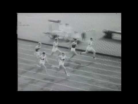 1960 Hanover Germany Olympic Trial 100m 10.4 Armin Hary   6.8.60