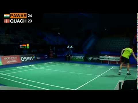 QR (Court 2) - MS - Anand Pawar vs Flemming Quach - 2013 Yonex Denmark Open